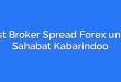 Best Broker Spread Forex untuk Sahabat Kabarindoo
