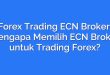Forex Trading ECN Broker: Mengapa Memilih ECN Broker untuk Trading Forex?