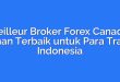 Meilleur Broker Forex Canada: Pilihan Terbaik untuk Para Trader Indonesia