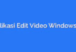 Aplikasi Edit Video Windows 11