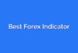 Best Forex Indicator
