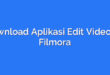 Download Aplikasi Edit Video PC Filmora