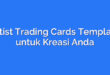 Artist Trading Cards Template untuk Kreasi Anda