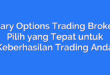 Binary Options Trading Brokers: Pilih yang Tepat untuk Keberhasilan Trading Anda