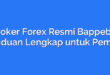 Broker Forex Resmi Bappebti: Panduan Lengkap untuk Pemula