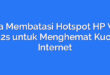 Cara Membatasi Hotspot HP Vivo Y12s untuk Menghemat Kuota Internet