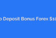 No Deposit Bonus Forex $100