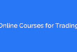 Online Courses for Trading