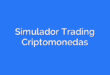 Simulador Trading Criptomonedas