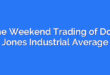The Weekend Trading of Dow Jones Industrial Average