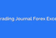 Trading Journal Forex Excel