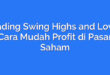 Trading Swing Highs and Lows: Cara Mudah Profit di Pasar Saham