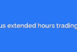 us extended hours trading