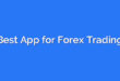 Best App for Forex Trading