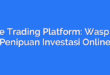 Fake Trading Platform: Waspada Penipuan Investasi Online