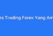 Cara Trading Forex Yang Aman