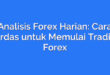 Analisis Forex Harian: Cara Cerdas untuk Memulai Trading Forex