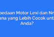 Perbedaan Motor Lexi dan Nmax: Mana yang Lebih Cocok untuk Anda?